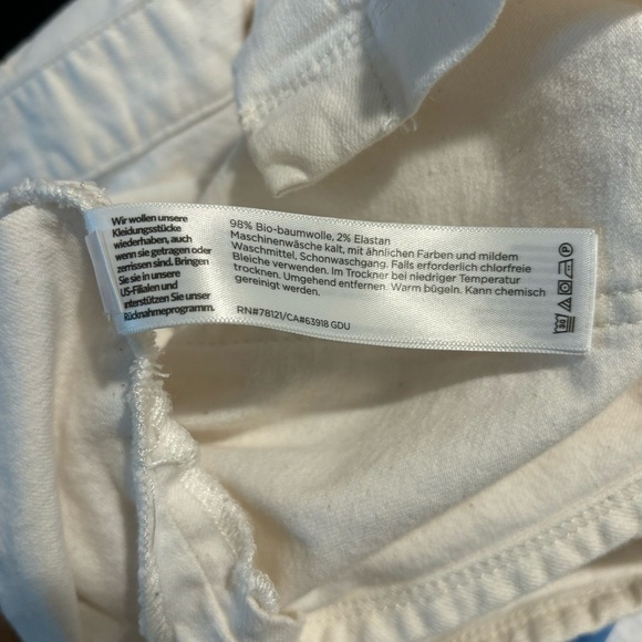 EILEEN FISHER Sz L Shirt Jacket Silver Toned Buttons Patch Pockets Unlined - Picture 14 of 14